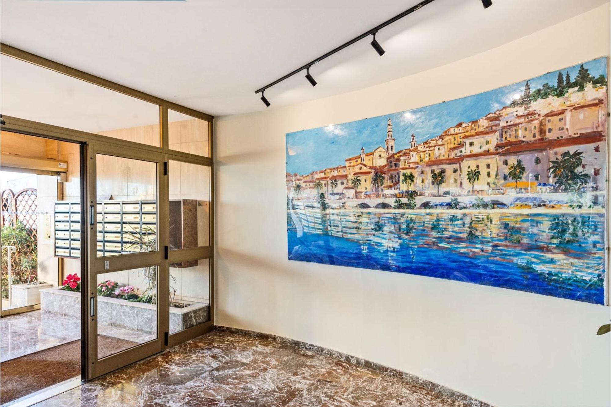 'Le Berkeley' Vue Mer, Centre, Parking マントン エクステリア 写真
