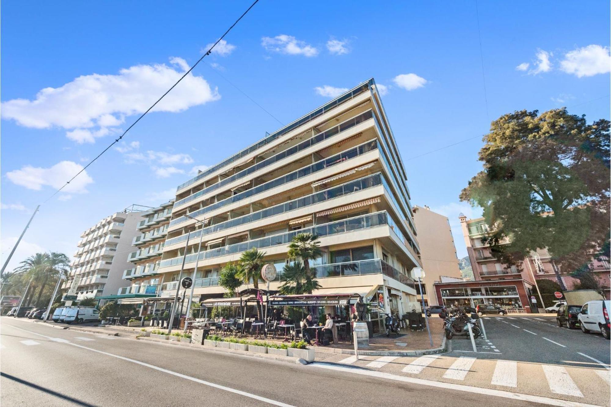 'Le Berkeley' Vue Mer, Centre, Parking マントン エクステリア 写真